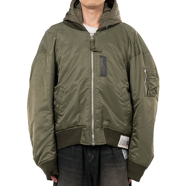 Maison MIHARA YASUHIRO ]~nXq I[o[TCY t[ht MA-1 tCgWPbg A15BL062