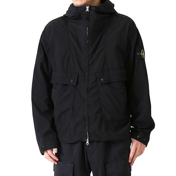 STONE ISLAND �X�g�[���A�C�����h �^�b�`�|��TC �t�[�h�t�� �V���[�g�W���P�b�g 4100052