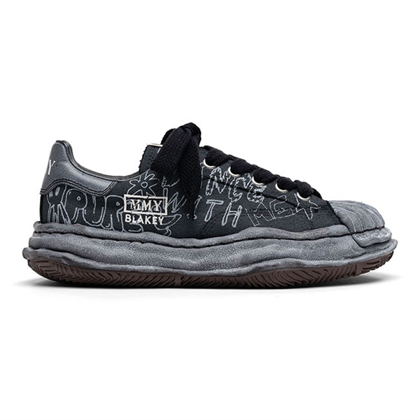 Maison MIHARA YASUHIRO ���]���~�n�����X�q�� BLAKEY �u���C�L�[ �O���t�B�e�B�v�����g �L�����o�X�X�j�[�J�[ A16FW730