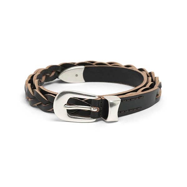Our Legacy �A���[���K�V�[ 2 CM BRAIDED BEL �҂ݍ��� ���U�[�x���g A42382BB **