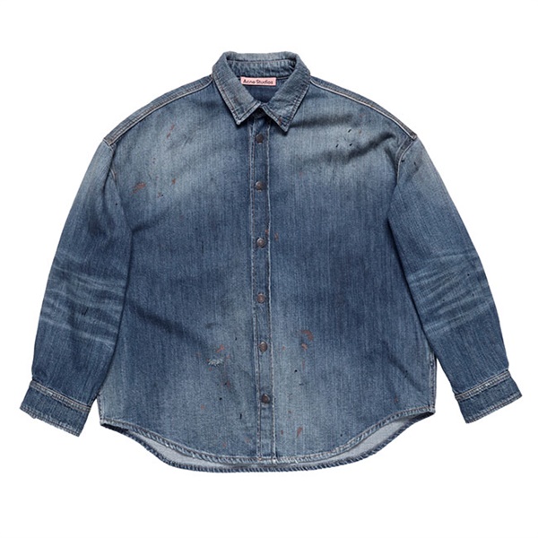 Acne Studios �A�N�l�X�g�D�f�B�I�Y ���B���e�[�W �f�j���V���c FN-UX-SHIR000070