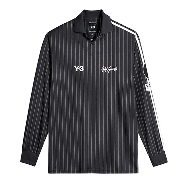 Y-3 ���C�X���[ �X�g���C�v �I�[�o�[�T�C�Y �t�b�g�{�[���V���c KS7574 **