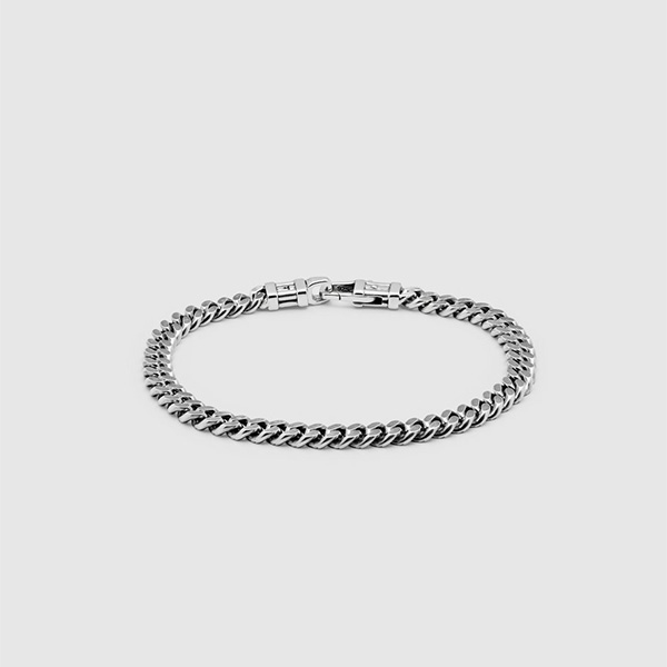 TOMWOOD gEbh `F[ uXbg Vo[ Curb Bracelet L