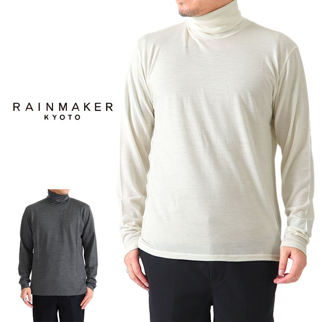 [TIME SALE] RAINMAKER レインメーカー ハイゲージ ハイネック セーター RM182-03