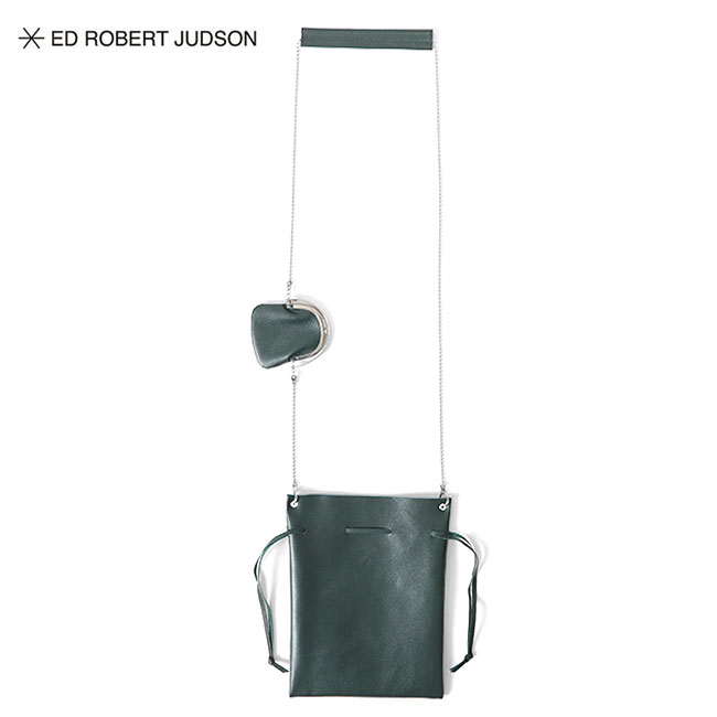 [SALE] ED ROBERT JUDSON エドロバートジャドソン コインケース付き 巾着型 レザーショルダーバッグ ODD BG-115