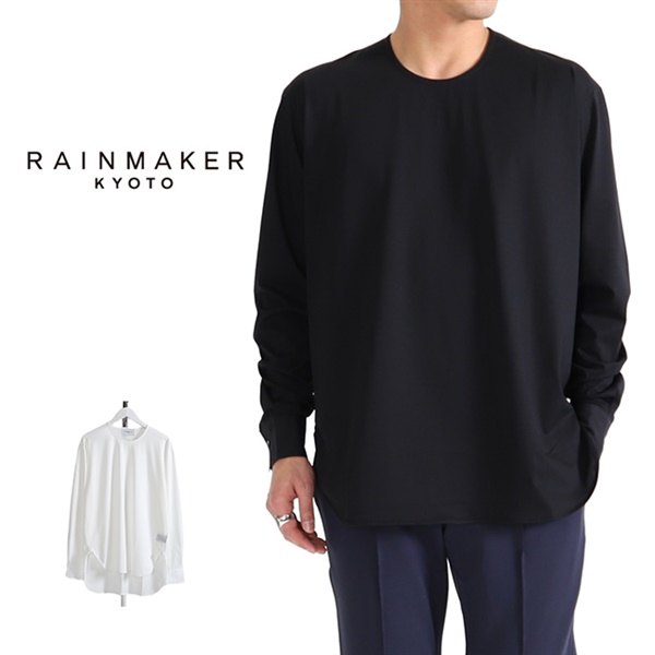 RAINMAKER C[J[ JtXt Oe[Vc LONG TAIL CUFFED SHIRT T Y