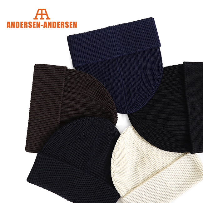 ANDERSEN-ANDERSEN AfZ AfZ Rbg r[j[ jbgLbv COTTON BEANIE