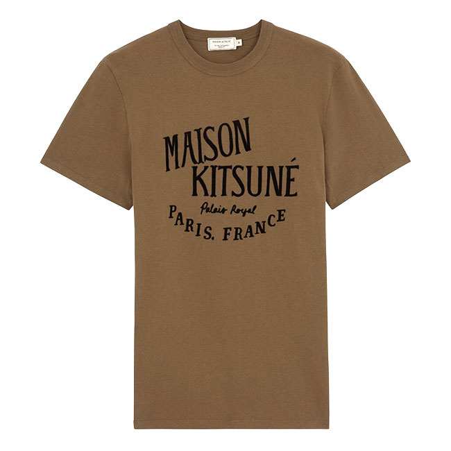 Maison Kitsune メゾン キツネ パレロワイヤル ロゴTシャツ DM00123KJ0008
