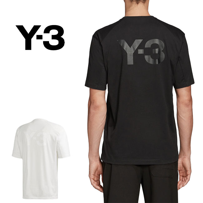 Y-3 ワイスリー バックロゴ Tシャツ FN3348 FN3349 Yohji Yamamoto
