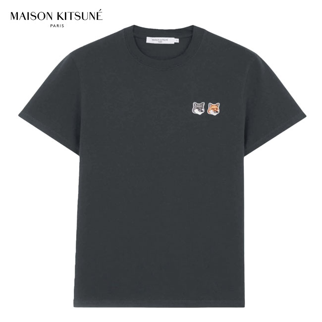 [予約商品] Maison Kitsune メゾン キツネ ダブル フォックスヘッド ロゴ Tシャツ BU00103KJ0008
