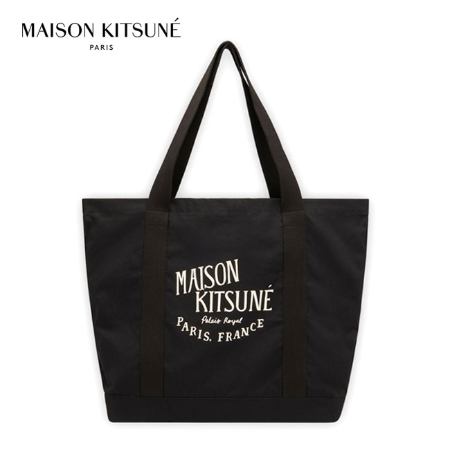 Maison Kitsune メゾン キツネ パレロワイヤル キャンバス トートバッグ AU05100WW0008 GU05125WW0008