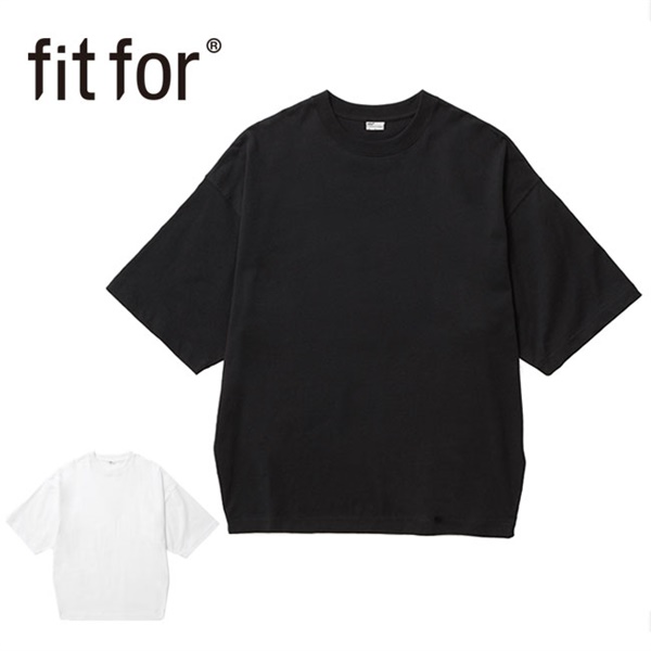 fit for フィットフォー #207 オーバーサイズ Tシャツ VORTEX HEM SHAPE