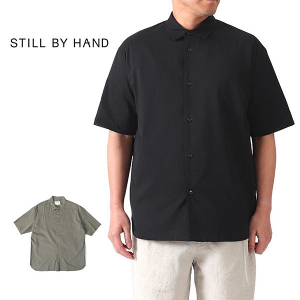 Still By Hand スティルバイハンド レギュラーカラー プレーンシャツ SH08201
