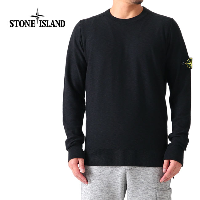 [TIME SALE] Stone Island ストーンアイランド ロゴパッチ プルオーバー ニットセーター 7115576D1