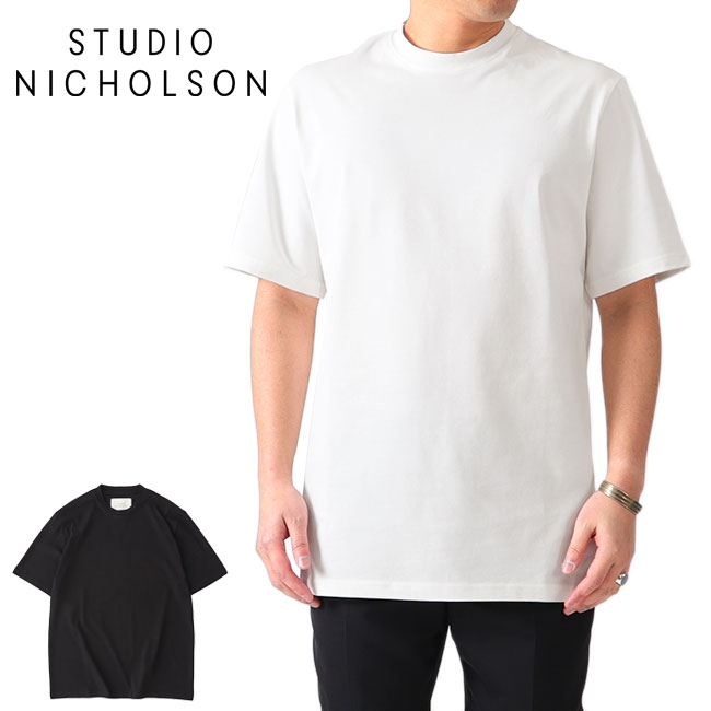 STUDIO NICHOLSON スタジオニコルソン LETRA バックロゴ Tシャツ SNM-004
