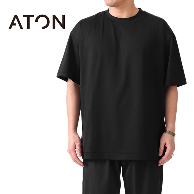 ATON エイトン オーバーサイズ スビンコットン Tシャツ KKAGIM0015 KKAGIM5015