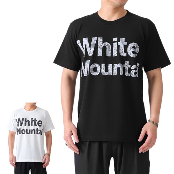 White Mountaineering ホワイトマウンテニアリング グラフィックロゴ Tシャツ WM2171515