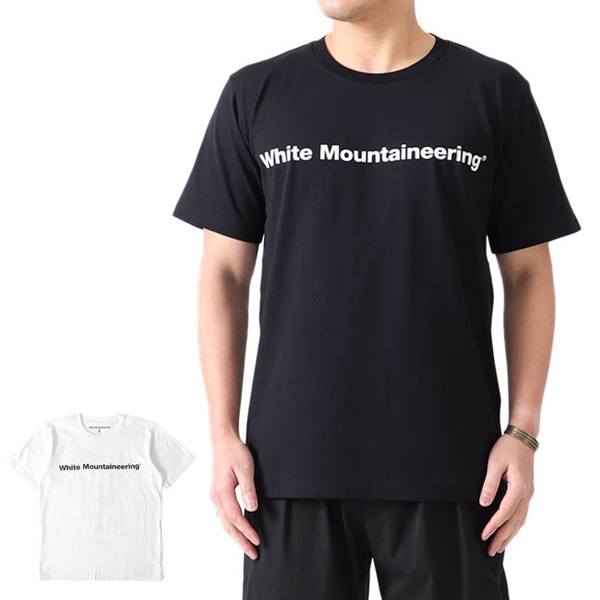 White Mountaineering ホワイトマウンテニアリング グラフィックロゴ Tシャツ WM2171535