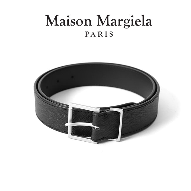 Maison Margiela メゾンマルジェラ グレインレザー ベルト S35TP0399 P0399
