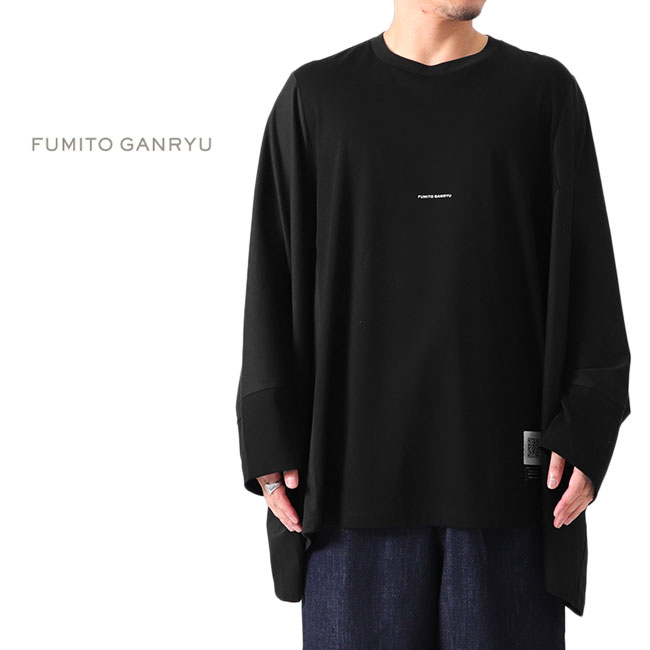 FUMITO GANRYU フミトガンリュウ キングサイズ リビルド センターロゴ Tシャツ Fu6-Cu-05