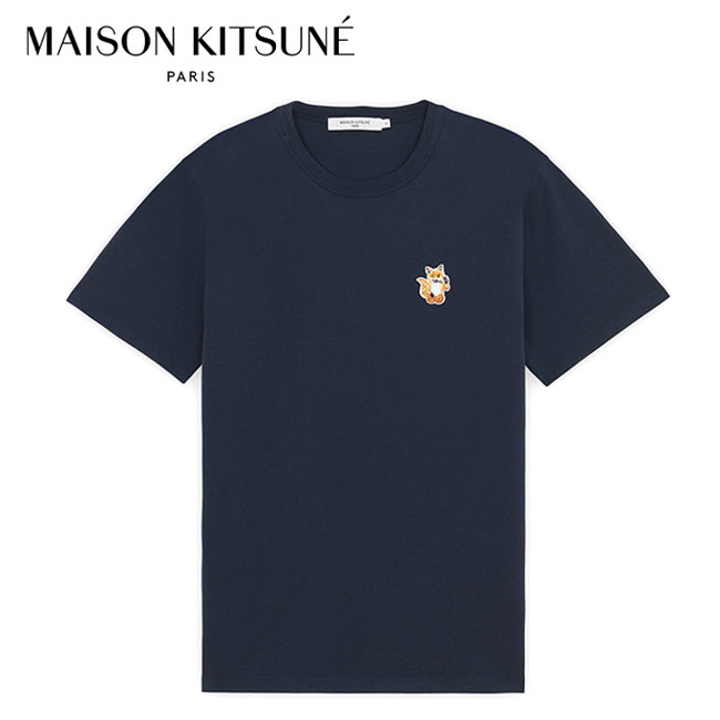 Maison Kitsune メゾンキツネ ALL-RIGHT フォックスロゴ Tシャツ HM00128KJ0008