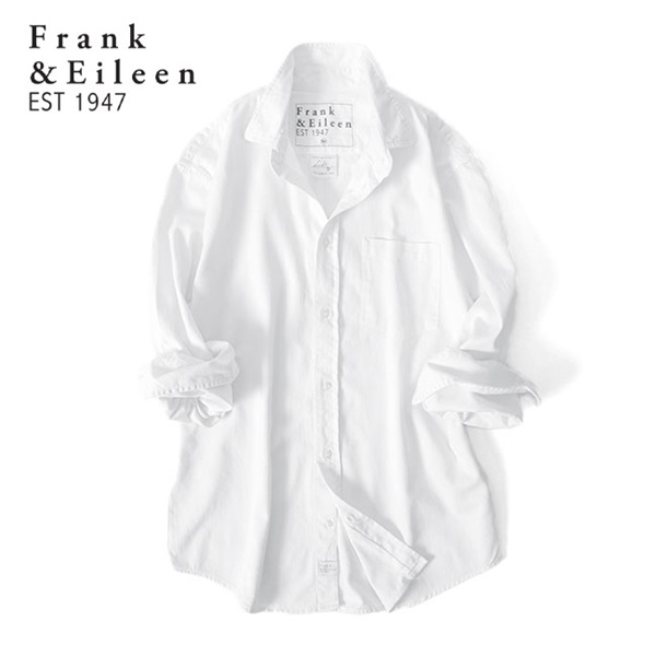 ［日本限定モデル］ Frank&Eileen フランク&アイリーン LUKE Denim WD ルーク ホワイトデニムシャツ 9920700027