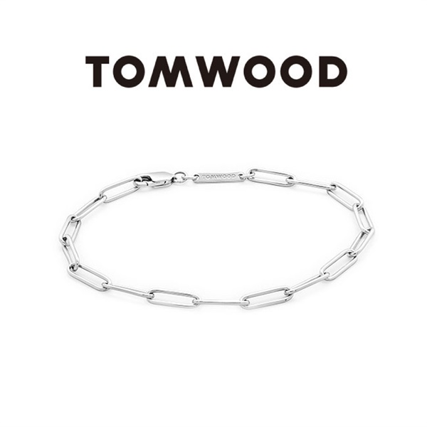 TOMWOOD トムウッド シルバー チェーンブレスレット Box Bracelet