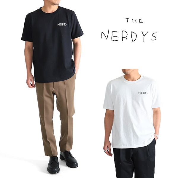 [SALE] THE NERDYS ナーディーズ 刺繍 Tシャツ TS8C11