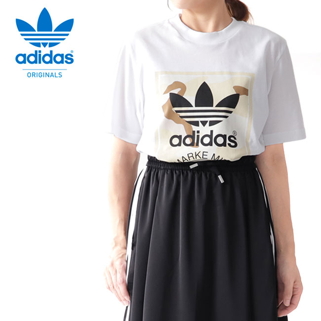 [SALE] adidas アディダスオリジナルス 迷彩 ラベルロゴ Tシャツ ED6964