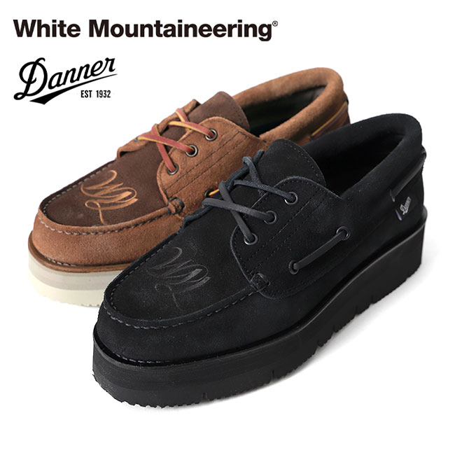 White Mountaineering × Danner ホワイトマウンテニアリング ダナー RUGGED 3 EYE ラギッド レザー デッキシューズ WM2271805