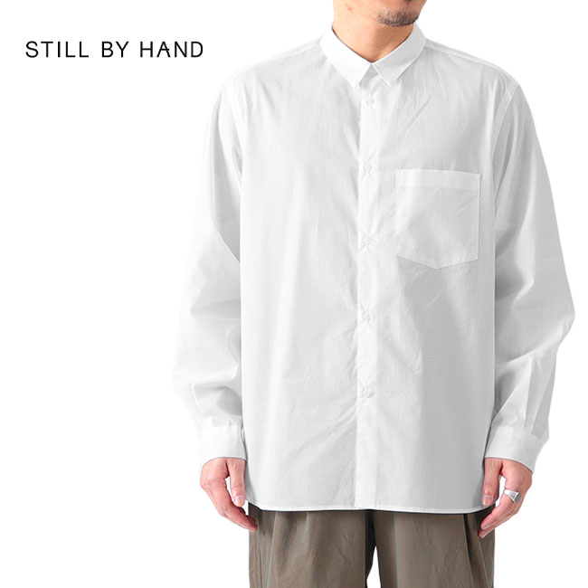 STILL BY HAND スティルバイハンド 先染め レギュラーカラーシャツ SH00221