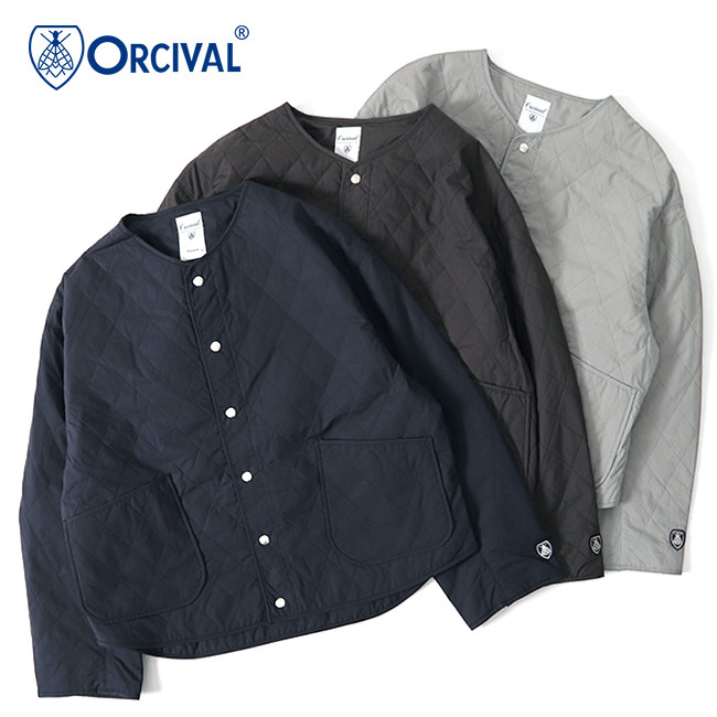 [予約商品] ORCIVAL オーシバル インサレーション カラーレス ショート キルトジャケット OR-A0217 MTY