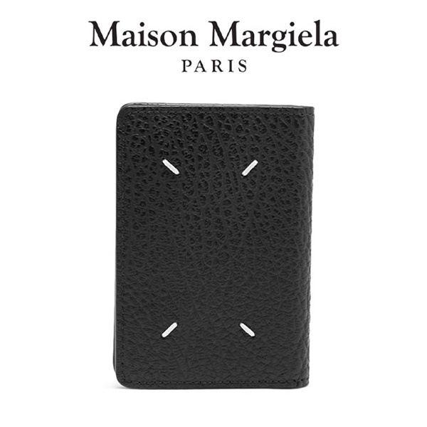 [TIME SALE] Maison Margiela メゾンマルジェラ グレインレザー 4ステッチ カードケース SA1VX0011 P4455
