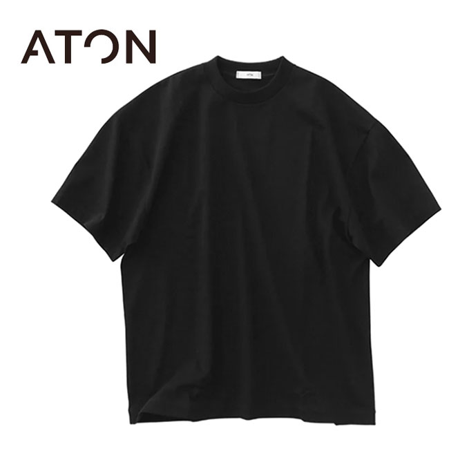 ATON エイトン スーピマコットン オーバーサイズ Tシャツ KKAGNW0030