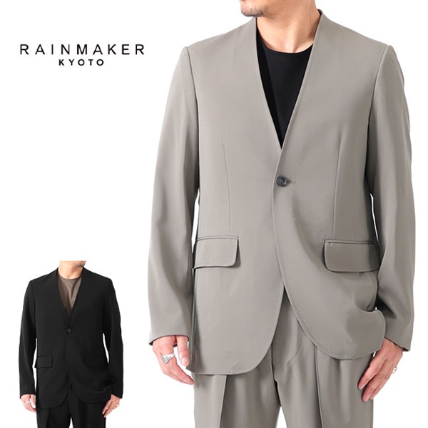 RAINMAKER レインメーカー シングルブレスレッド ノーカラージャケット RM222-007
