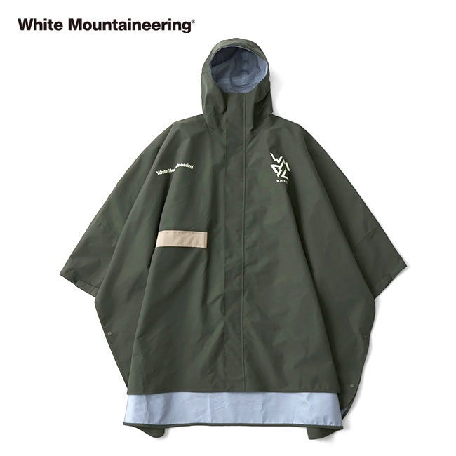 White Mountaineering × KiU ホワイトマウンテニアリング キウ コラボ オーバーサイズ 3レイヤー ポンチョ BC2273203