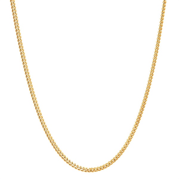 TOMWOOD gEbh Curb Chain M Gold-24.5 S[h J[u`F[ lbNX100266 **
