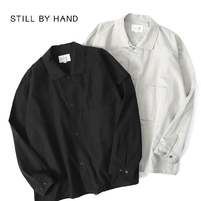 STILL BY HAND スティルバイハンド フランネル ワイドシャツジャケット SH03223