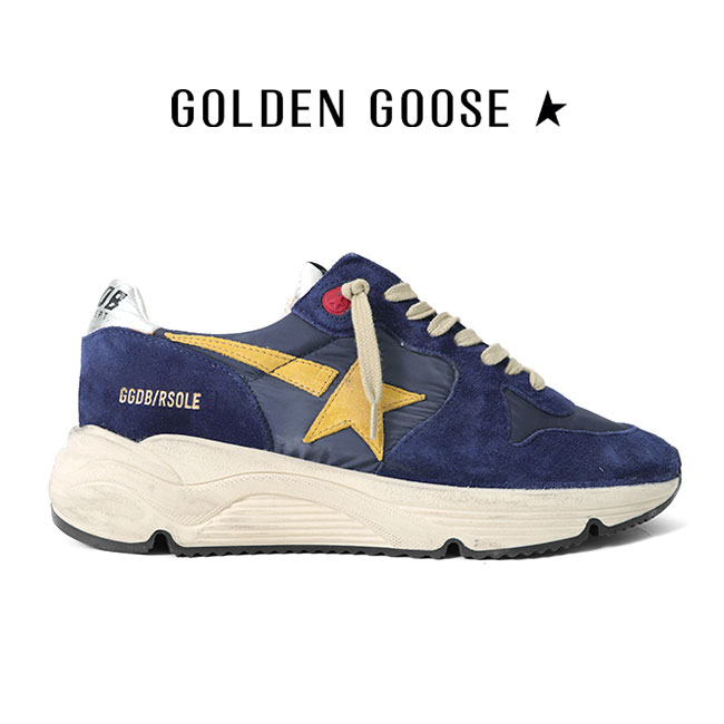 [SALE] Golden Goose ゴールデングース RUNNING SOLE ランニングソール スエード スニーカー GMF00367 F003262 50708